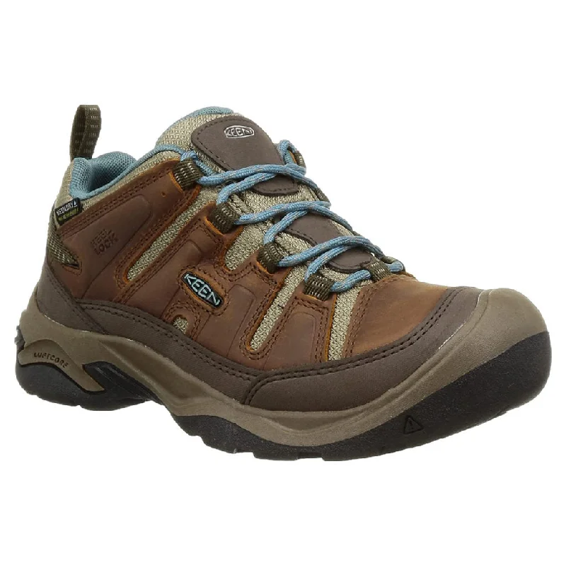 Circadia Leather And Mesh Women's Waterproof Hiking Trainers