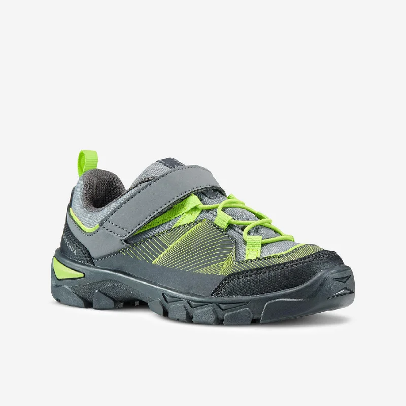 Kids' Velcro Hiking Shoes MH120 LOW 28 to 34