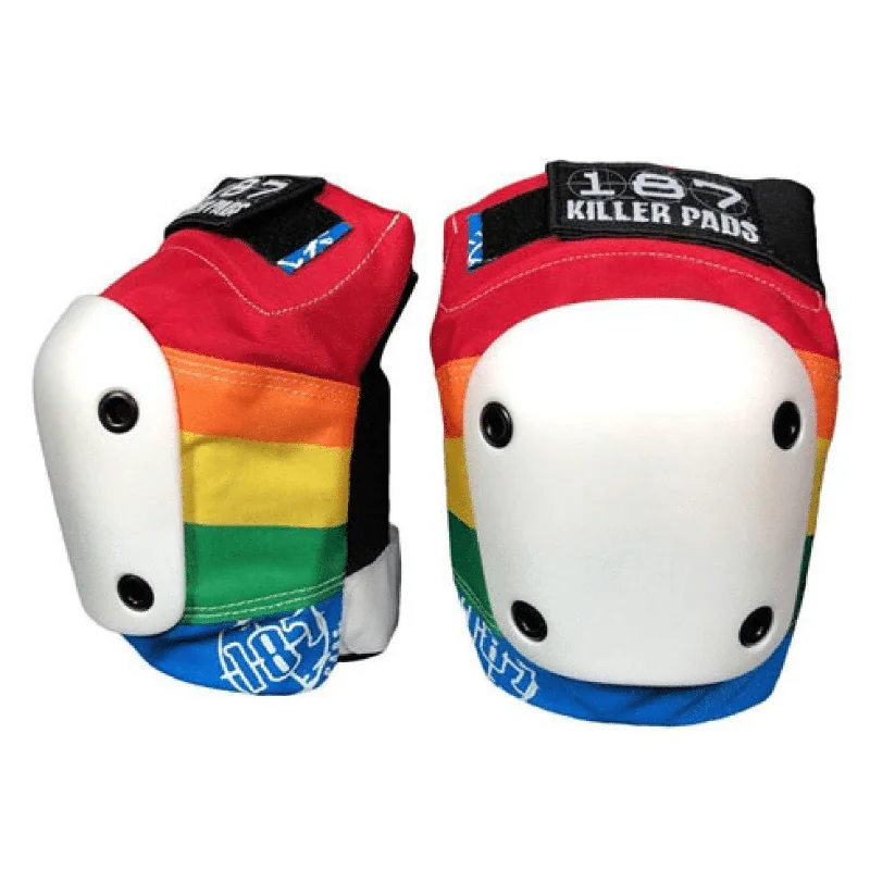 187 Killer Slim Knee Pads, Rainbow