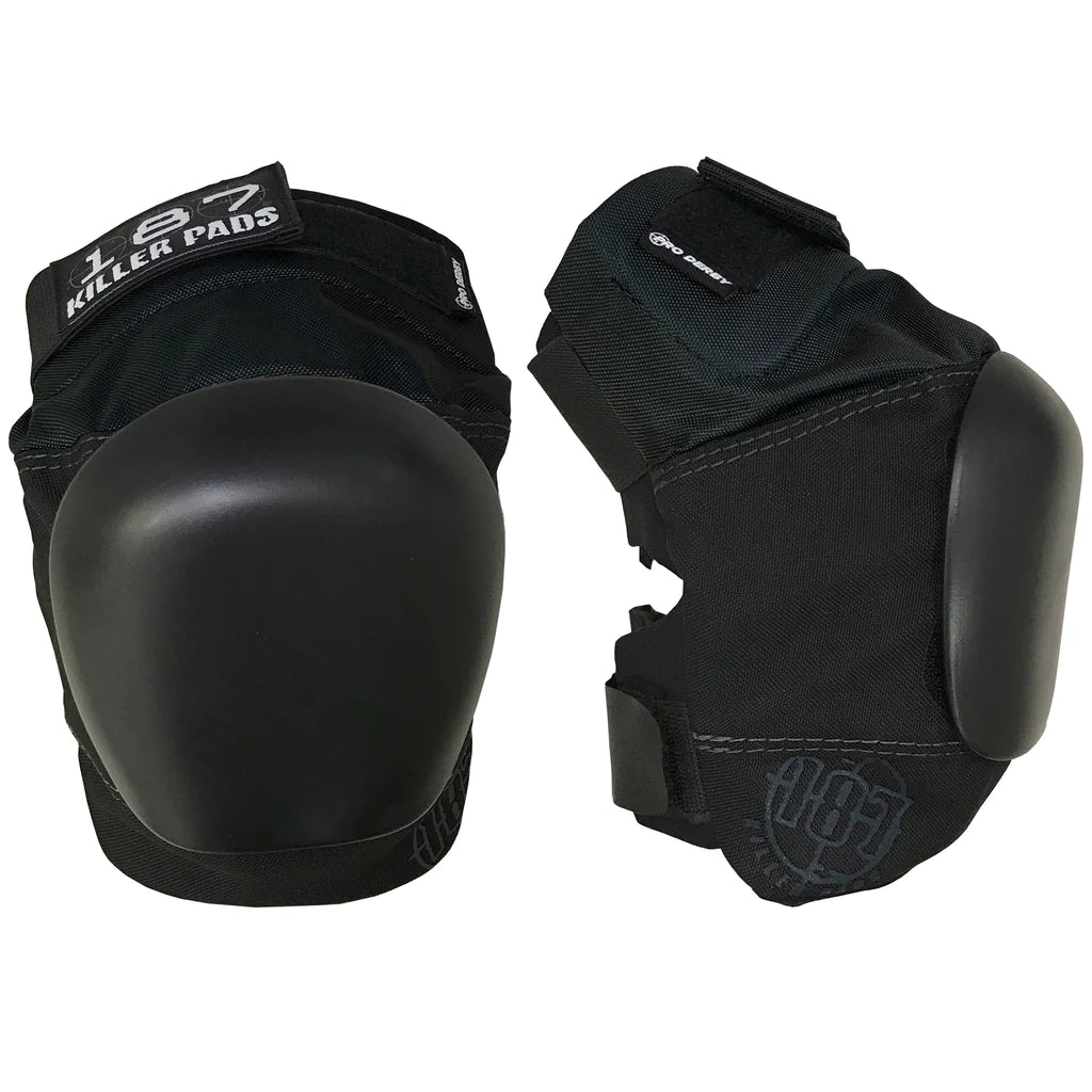 187 - Pro Derby Knee - Black