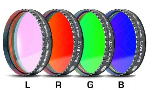 Baader LRGB CCD Filter Set - 2" Mounted - FLRGB-2