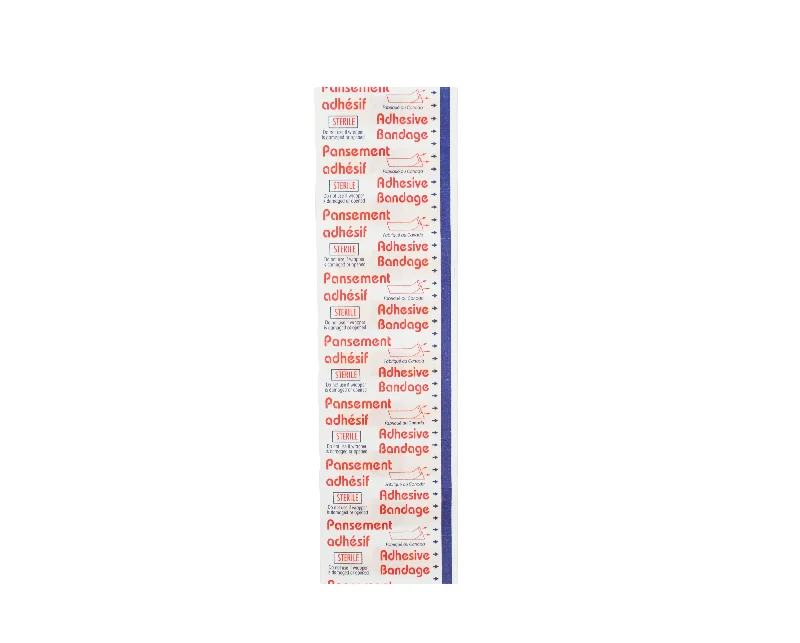 DRESAD1010 - Adhesive Strips 1/2" x 1 1/2" Plastic, Sterile (Pkg of 10)