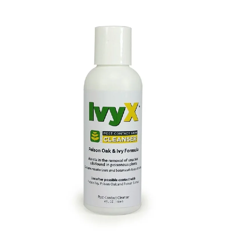 First Aid Only 18-060 IvyX Post-Contact Cleanser, 4 oz. Tottle