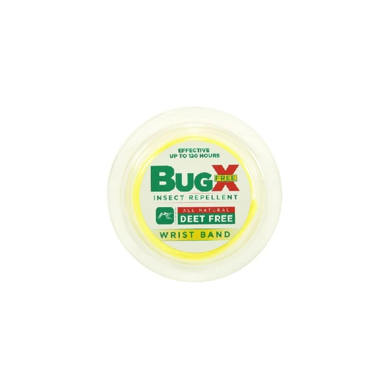 First Aid Only 18-811 BugX DEET FREE Insect Repellent Wristband, 100/box