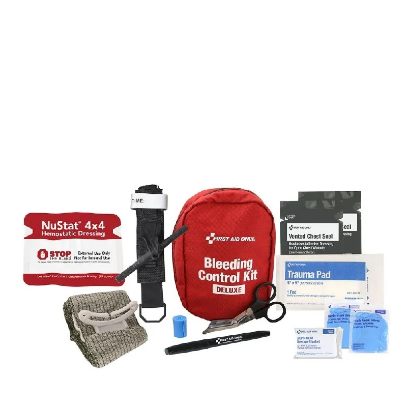 First Aid Only 91138 Bleeding Control Kit, Deluxe Pro