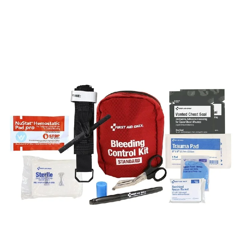 First Aid Only 91159 Bleeding Control Kit - Texas Mandate