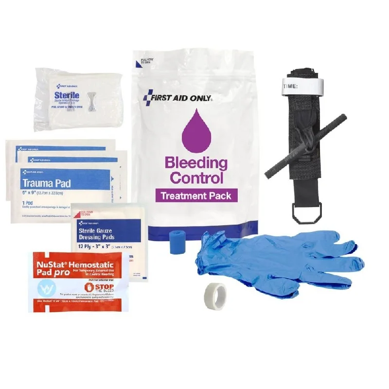 First Aid Only 91166 Bleeding Control Treatment Pack