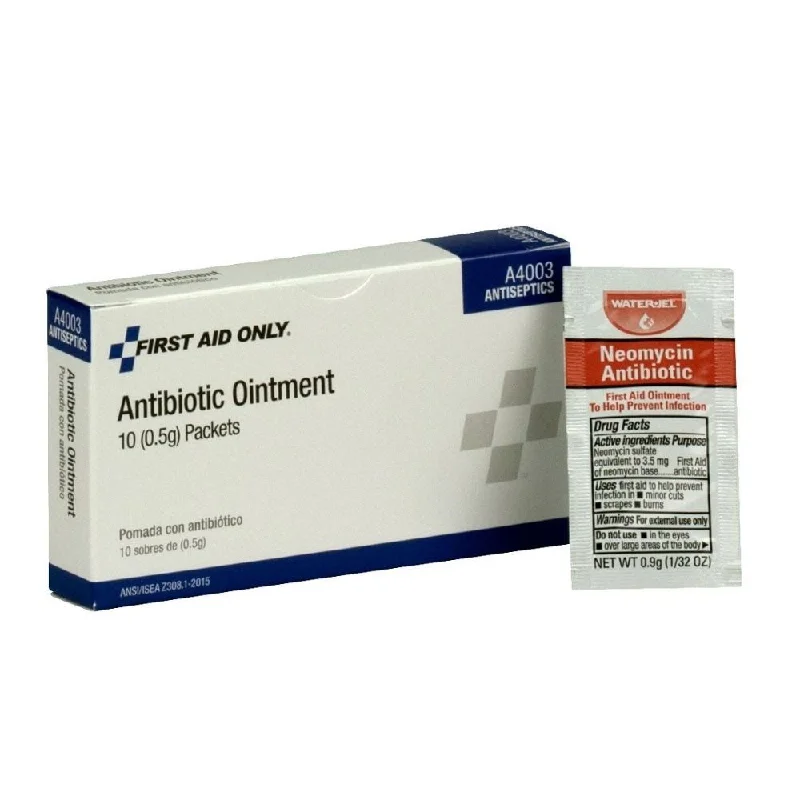 First Aid Only A4003 Antibiotic Ointment, 10/box