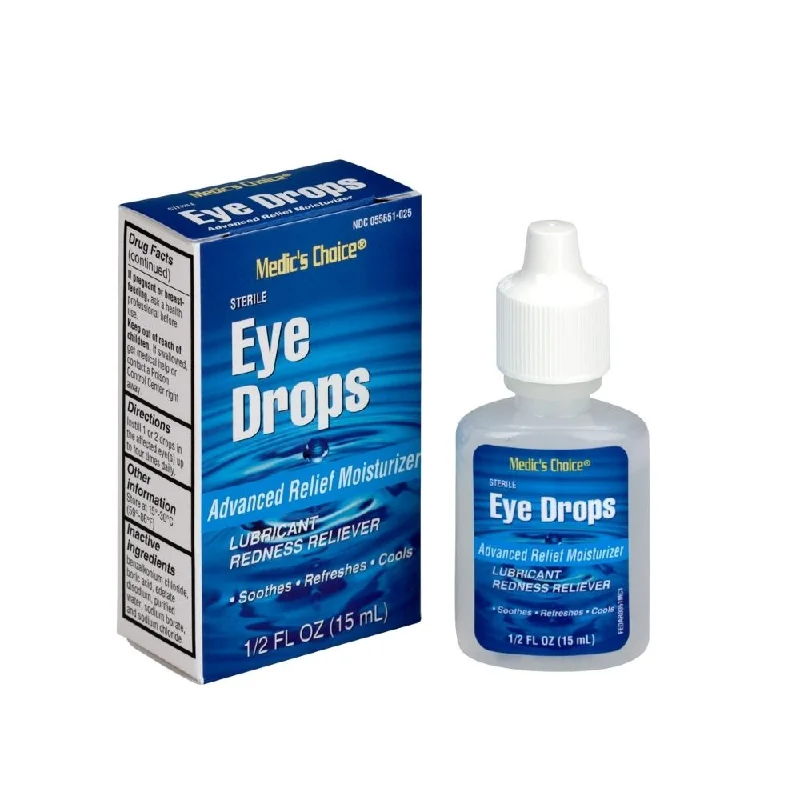 First Aid Only M702 Eye Drops, 1/2 oz.