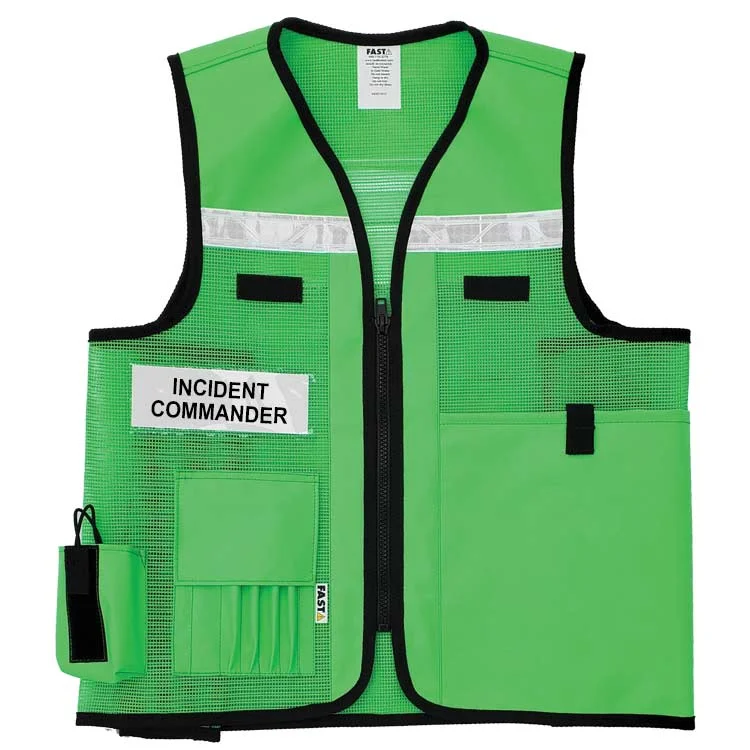 Incident Command (ICS) Vest (VEST1017) Heavy Mesh | Identification Vest | Site Command