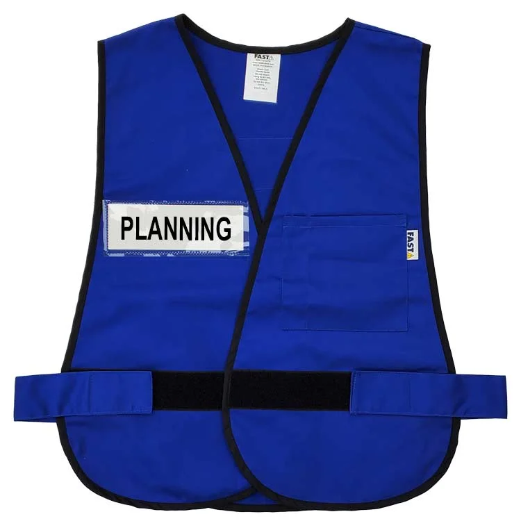 Incident Command (ICS) Vest (VEST1185.5) Poly Cotton | Identification Vest