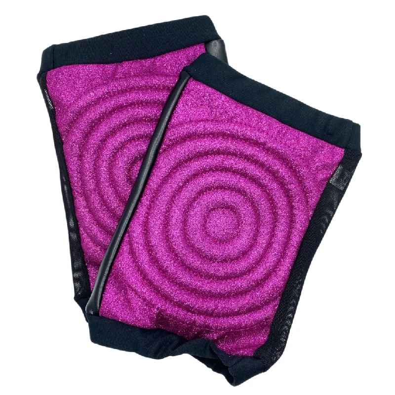 Magenta Sparkle Knee Pads