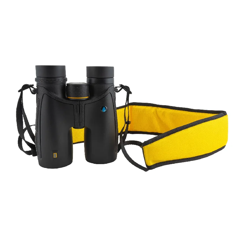 National Geographic 10x42 Waterproof Performance Roof Binoculars with Harness and Floating Strap