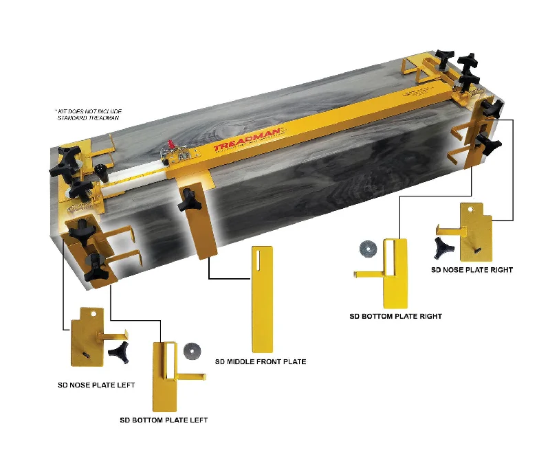 ProKnee Treadman Step Down Riser Plate Kit