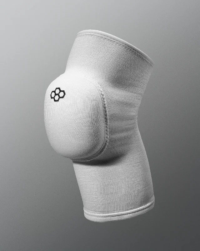 RUDIS Cushion White Wrestling Knee Pad