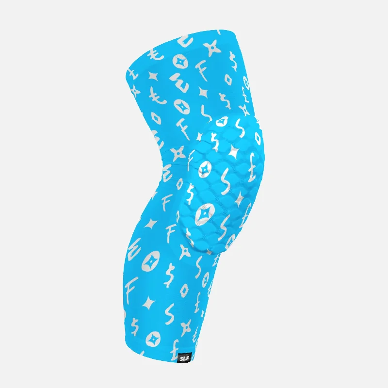 Sleefs Lavish Sky Blue Knee Pad