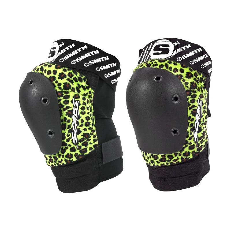 Smith Scabs Elite II Knee Pads Green Leopard