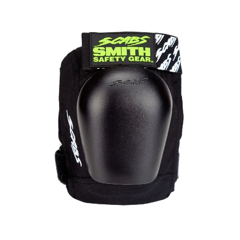 Smith Scabs Junior Pro Knee Pad Black w Black Caps