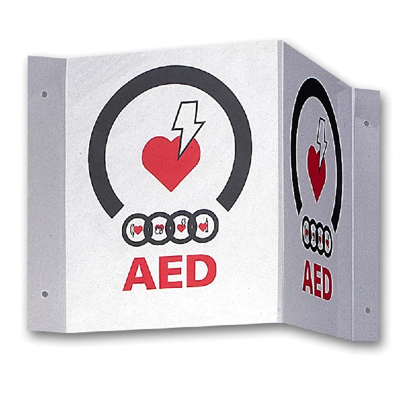 Zoll 8000-0738 AED Plus 3-D Wall Sign