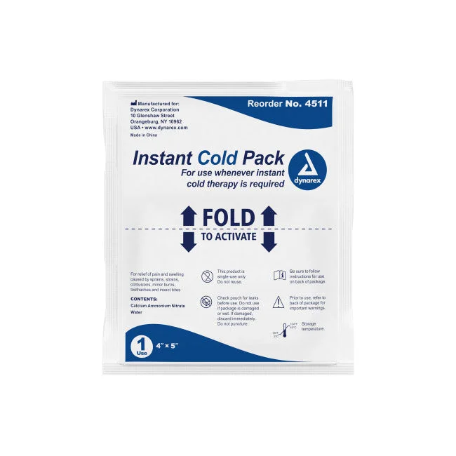 Zoll 8911-000250-01 4" x 5" Instant Cold Compress (Ice Pack)