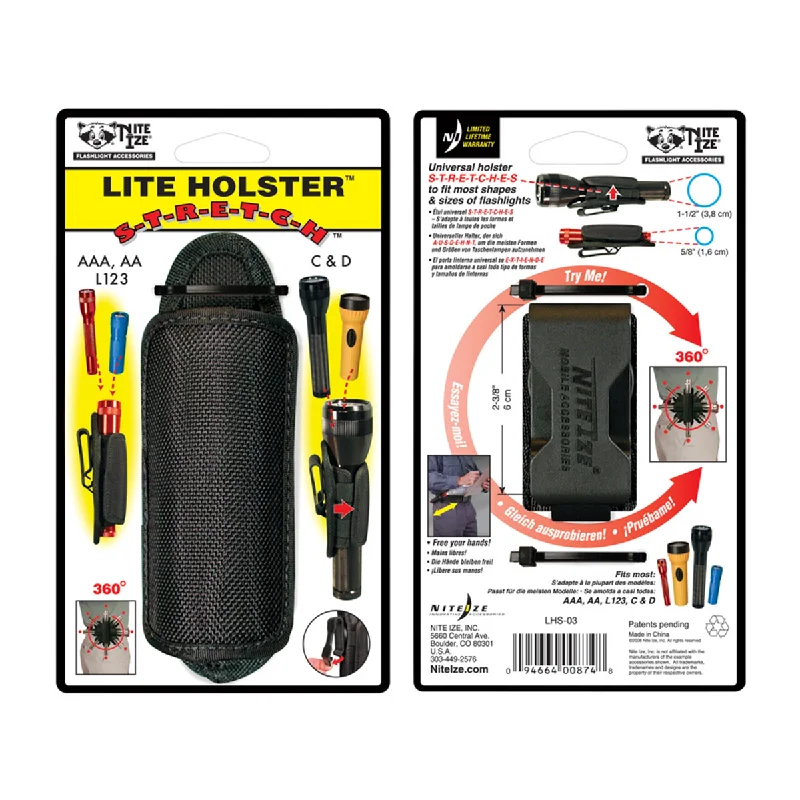 Nite Ize Lite Holster Flashlight Holster LHS-03