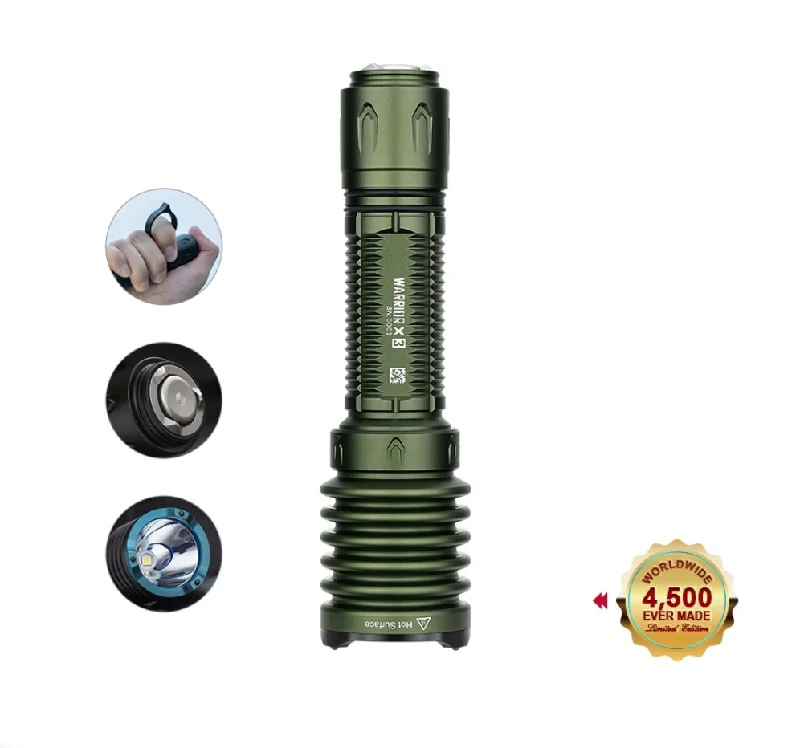 Olight Warrior X 3 Powerful Handheld Flashlight -OD Green