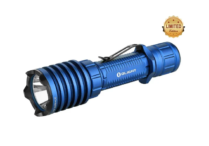 Olight Warrior X Pro Blue LED Flashlight (2100 lumens)