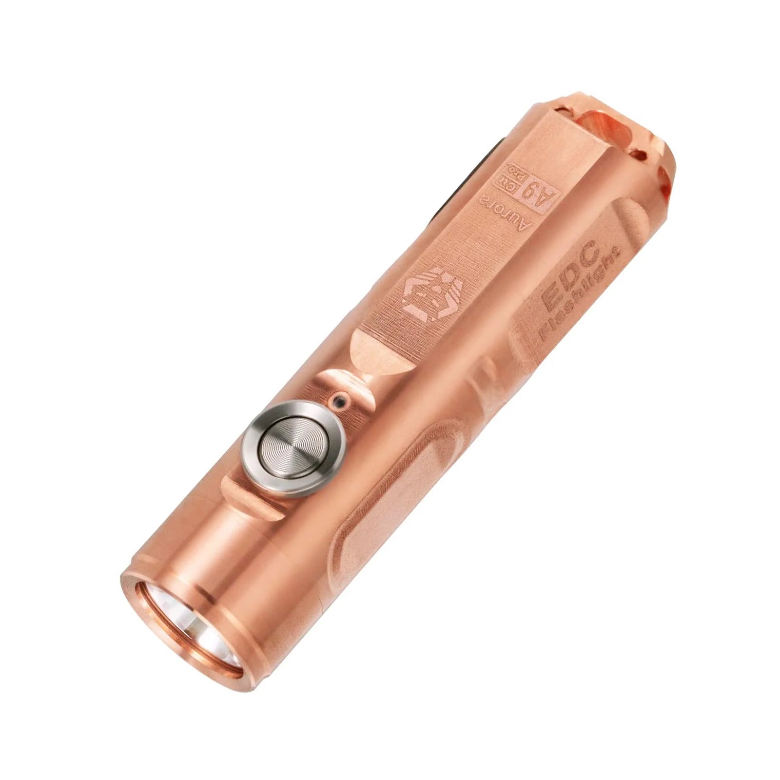 Aurora A9 Pro EDC Copper Keychain Flashlight | Gen 4