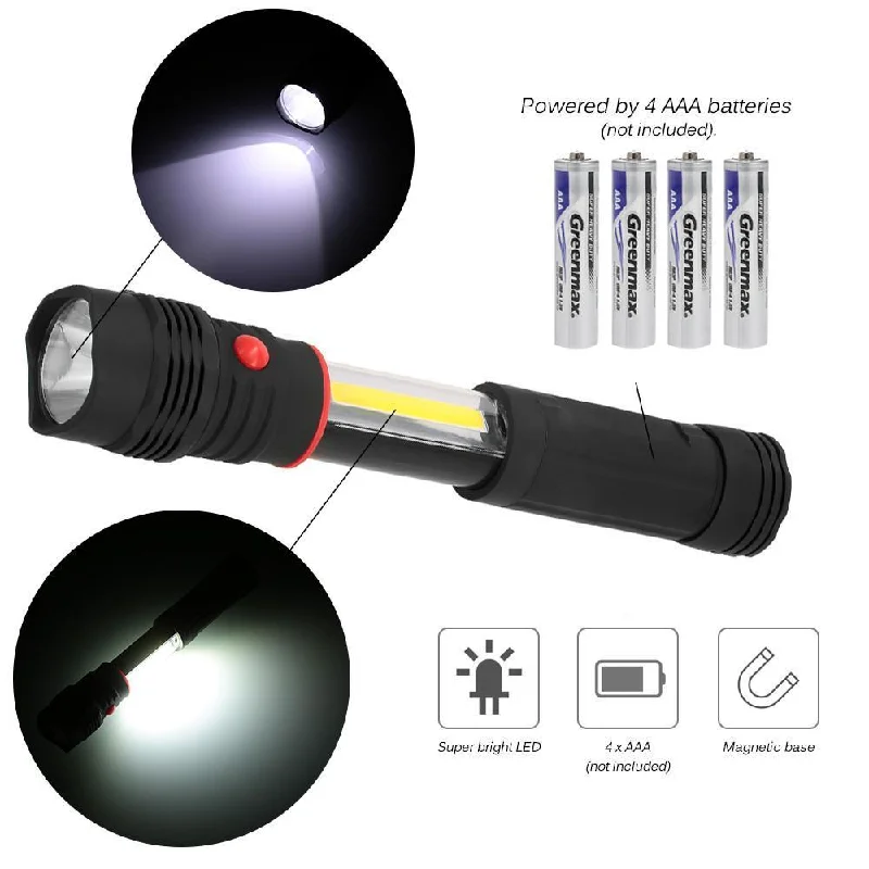 Extendable Dual Flashlight