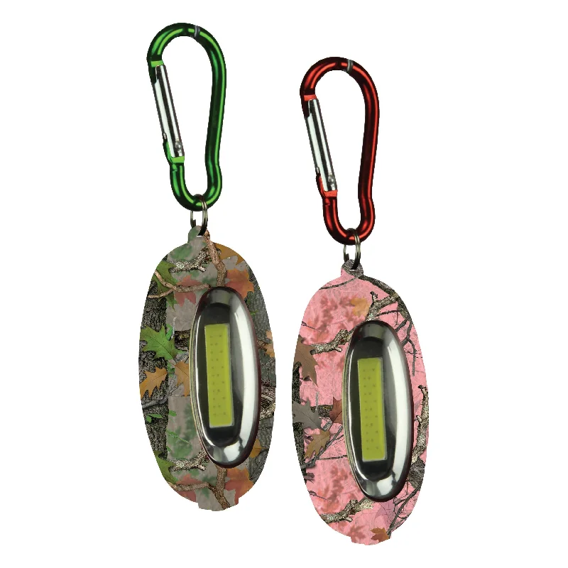 COB Mini Carabiner Light Strobe - Camo Assorted (Minimum 24 per Display)